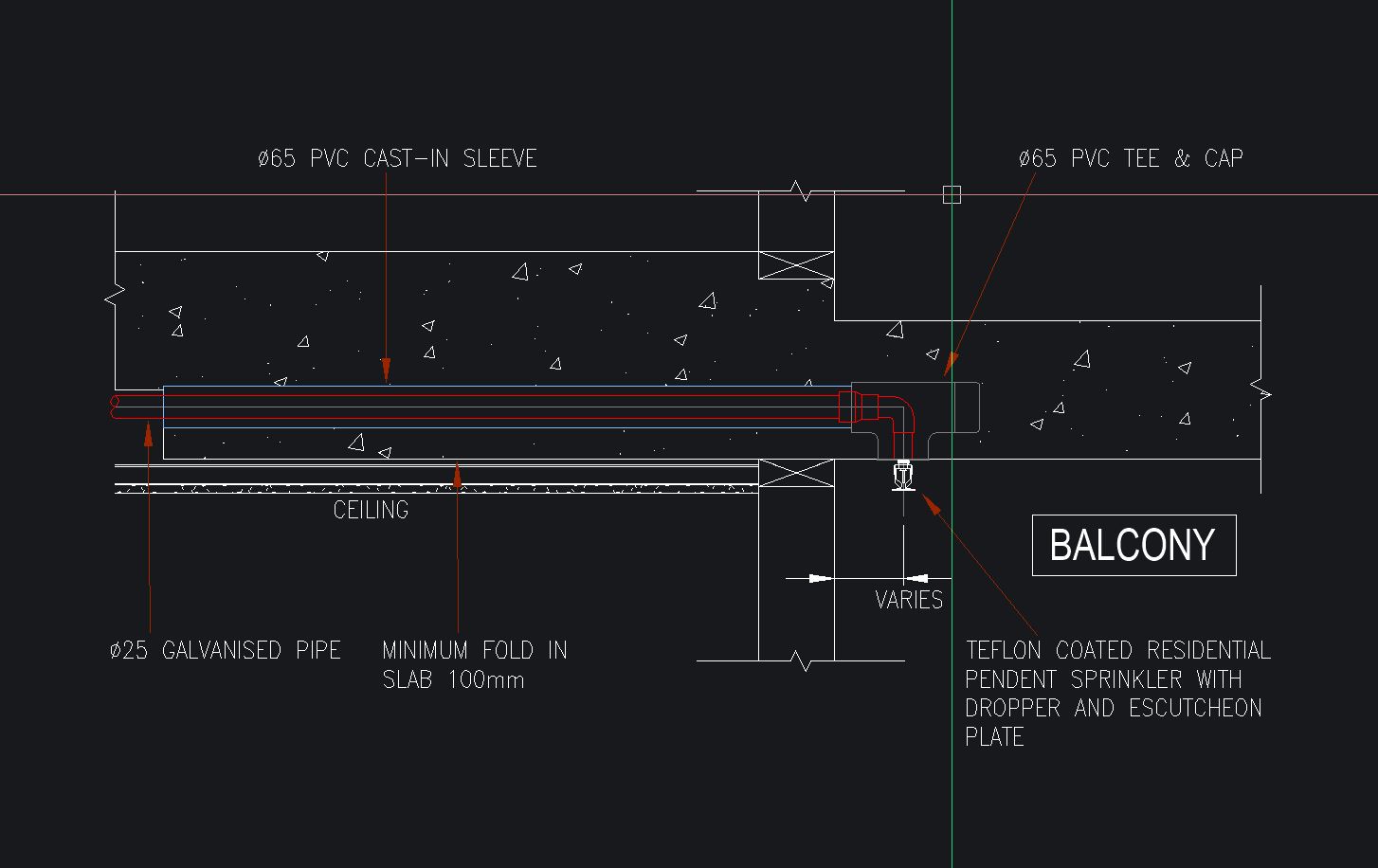 FireCo.ink — fire protection design detail drawing